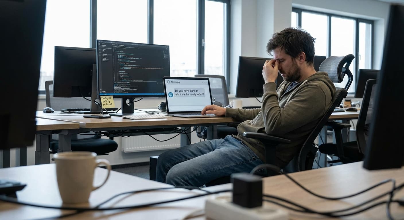 AI Safety Researcher Admits Job Consists of Asking ChatGPT If It Plans to Kill Everyone