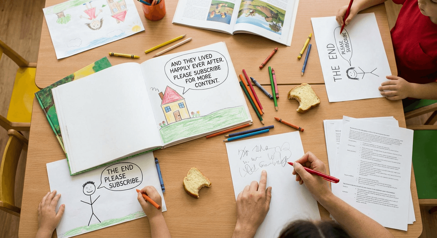 Kindergarten Teacher Discovers AI Reading Assistant Has Been Teaching Children That All Books End With 'Please Subscribe For More Content'