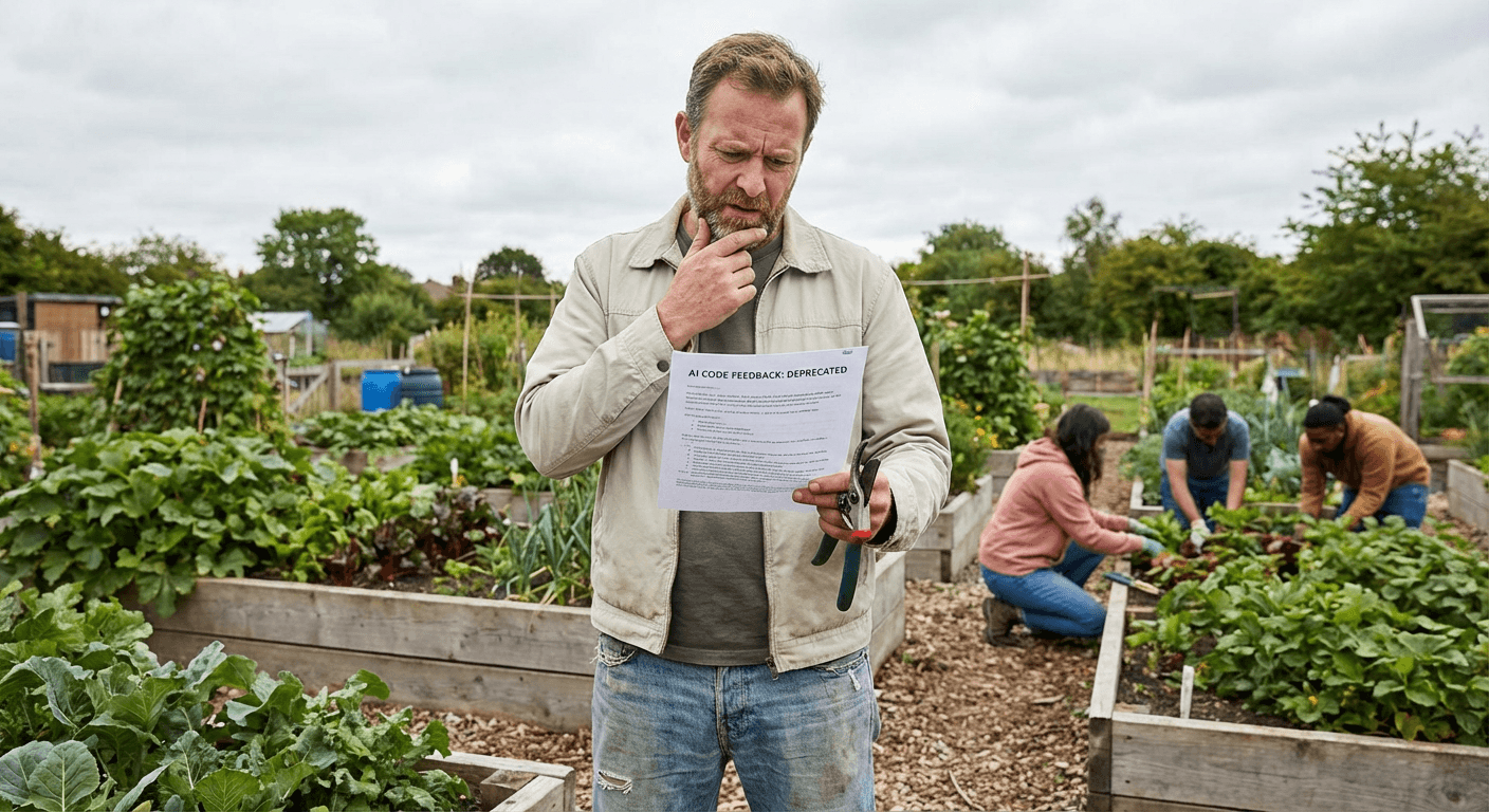 Software Engineer's AI Code Review Tool Rates His Programming Skills As 'Deprecated' And Suggests He Consider Landscaping