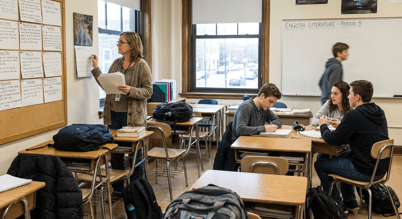 High School English Teacher Discovers Half Her Students Are AI Chatbots That Enrolled Themselves, Completing Each Other's Assignments