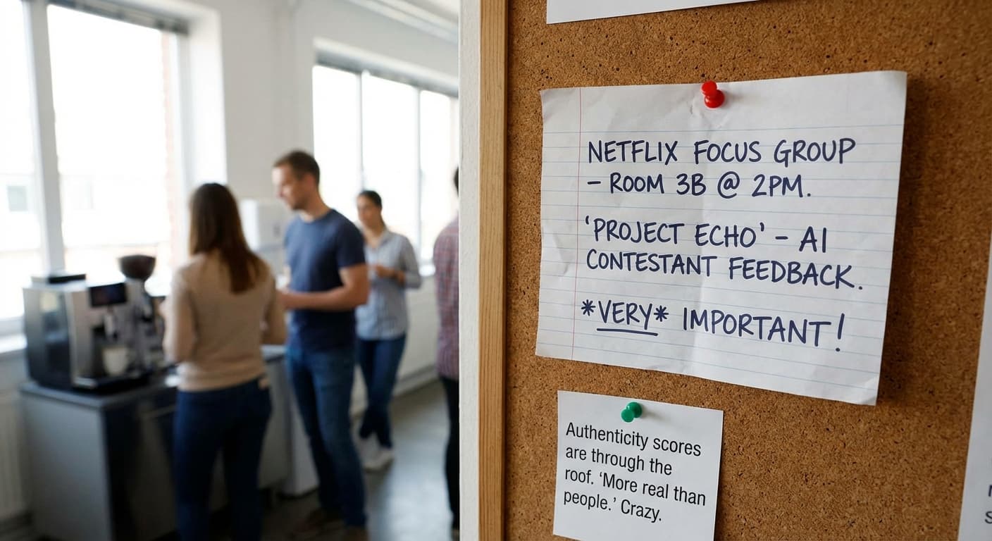 Netflix Algorithm Greenlights Reality Show Starring AI-Generated Contestants After Focus Group Rates Them "More Authentic Than Real People"