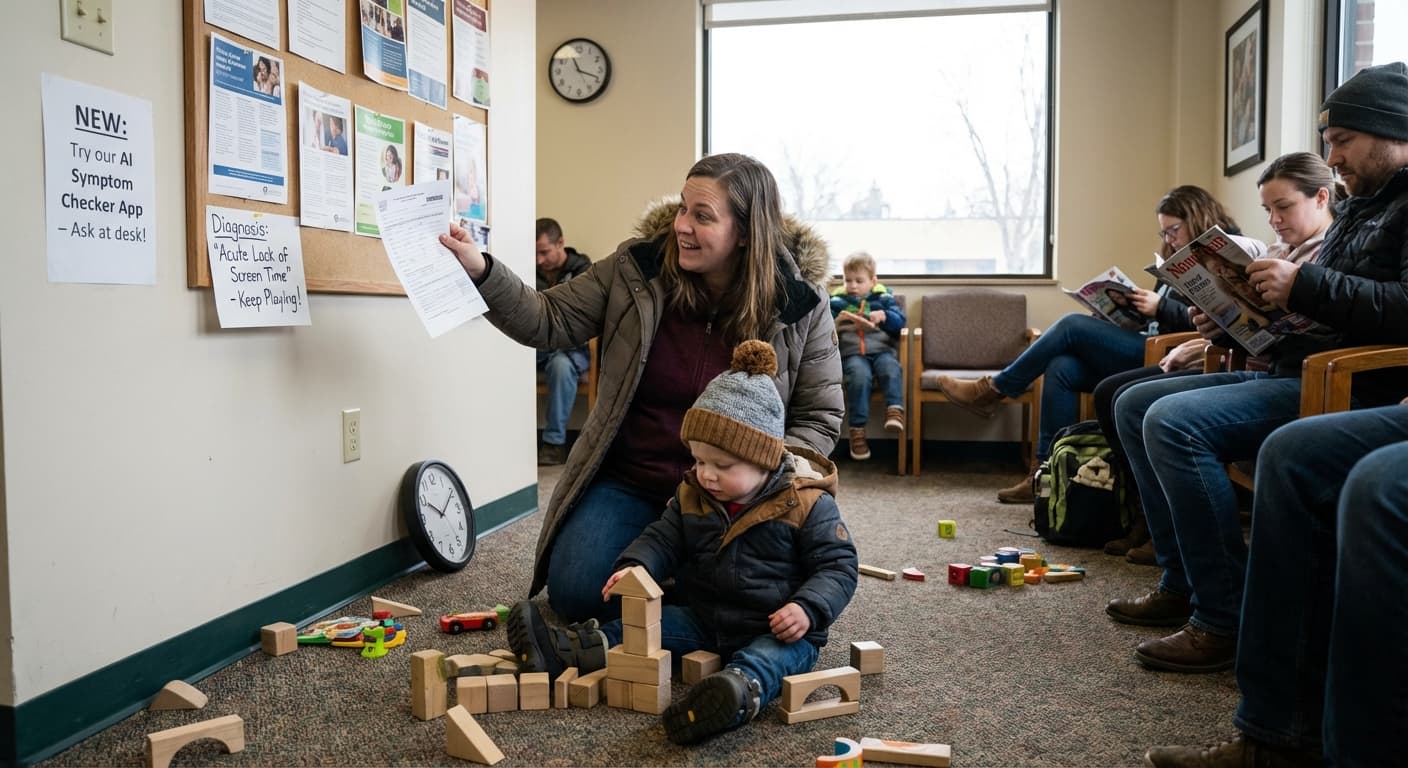 Minnesota Mother's AI Pediatrician App Diagnoses Toddler With 'Acute Lack Of Screen Time' After Boy Plays Outside For Two Hours