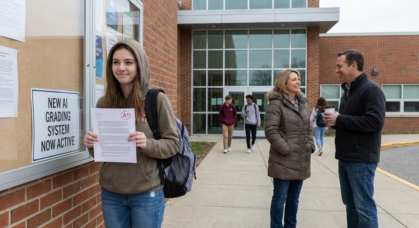 High School Student Turns In Research Paper Written Entirely By AI, Receives A+ From School's New AI Grading System That Was Impressed By Its Own Work