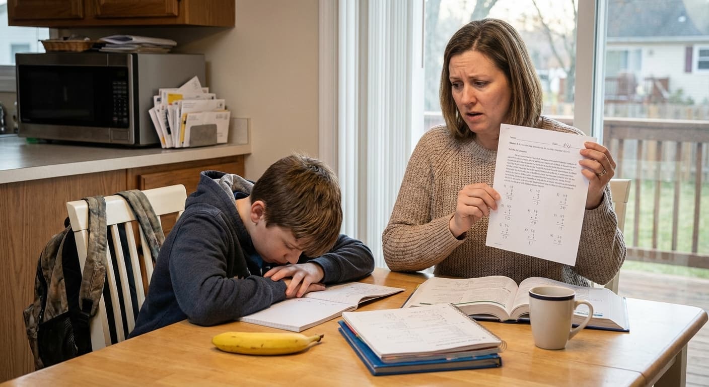 Local Parent Discovers AI Homework App Has Been Completing Son's Assignments With Increasingly Philosophical Answers About Futility Of Math