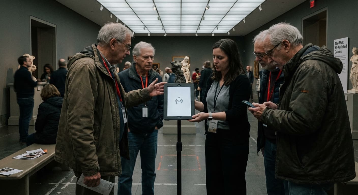 Metropolitan Museum Replaces All Docents With ChatGPT, Visitors Report Improved Experience