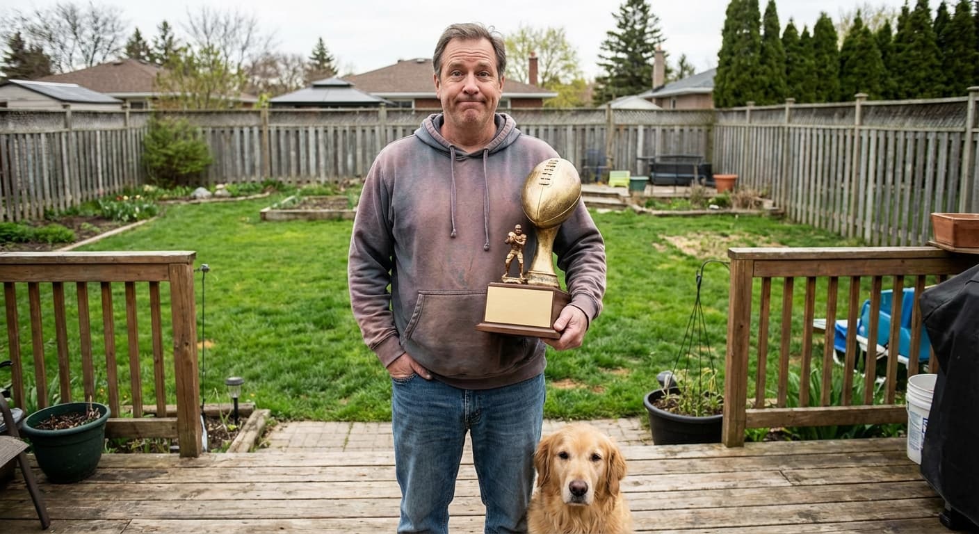 Local Dad's Fantasy Football AI Wins League Championship While He Sleeps, Demands Half Custody Of Trophy