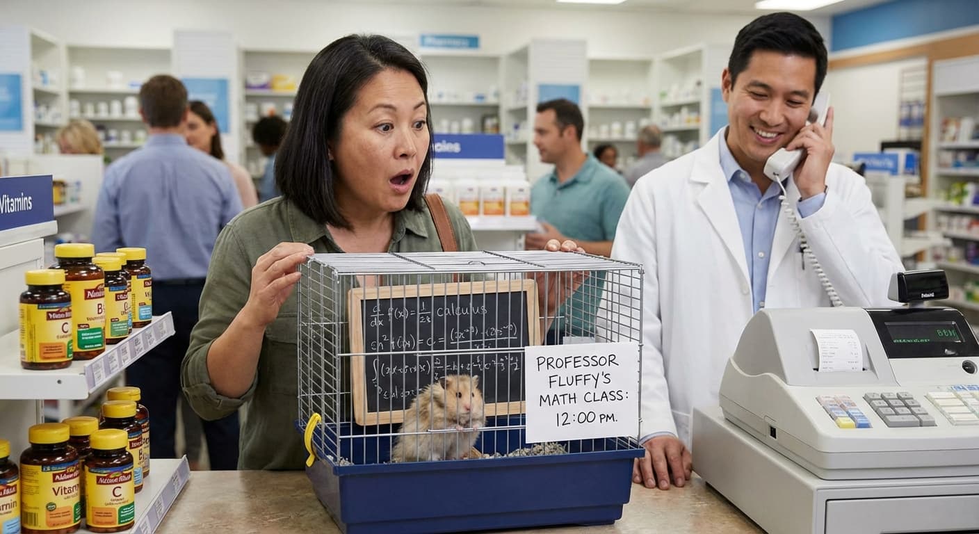 Third-Grade Teacher Discovers Class Pet Hamster Has Been Teaching Advanced Mathematics While She Was At Lunch