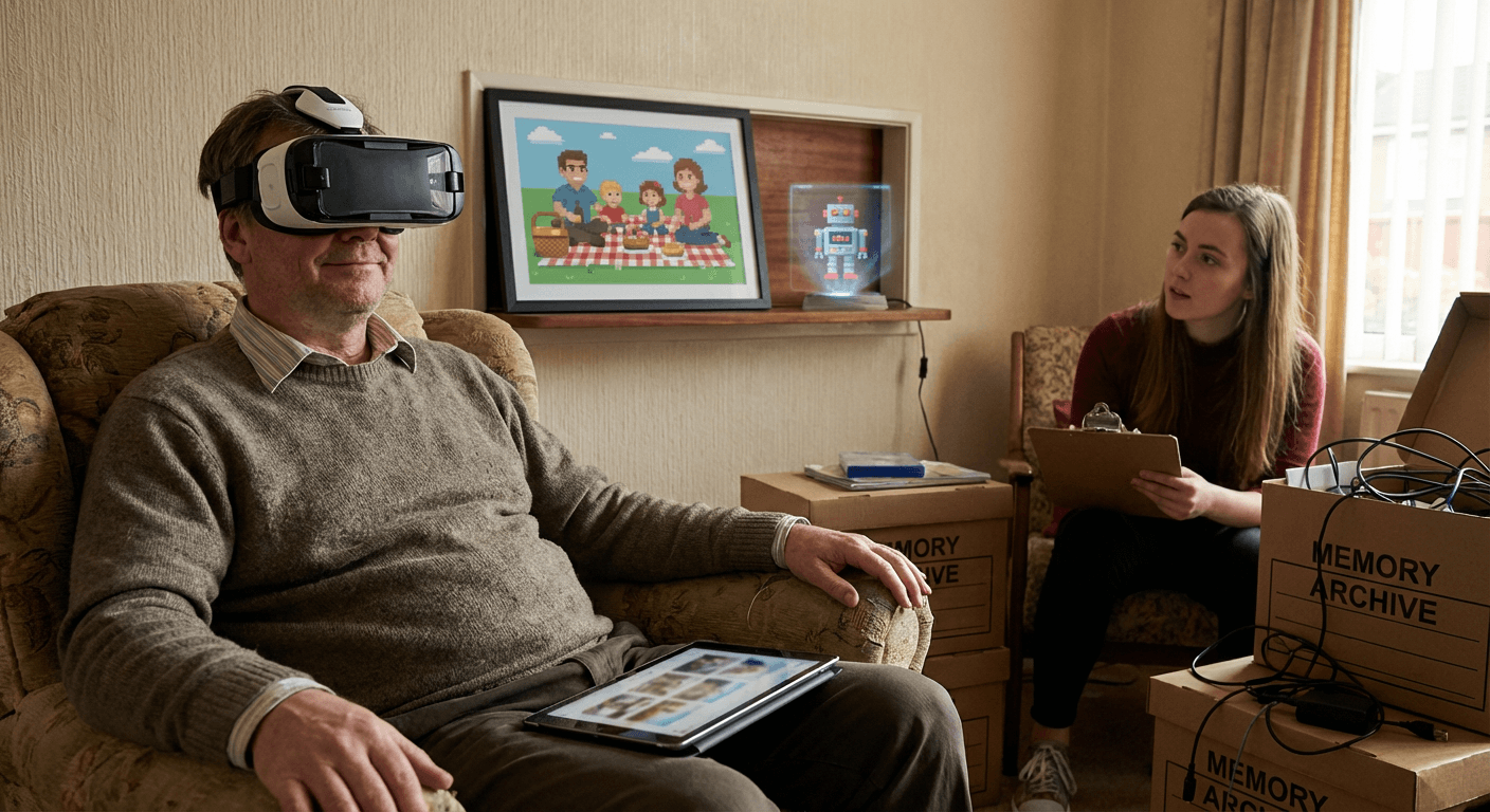 AI-Generated Nostalgia Industry Produces Authentic Childhood Memories for Adults Who Never Had Them