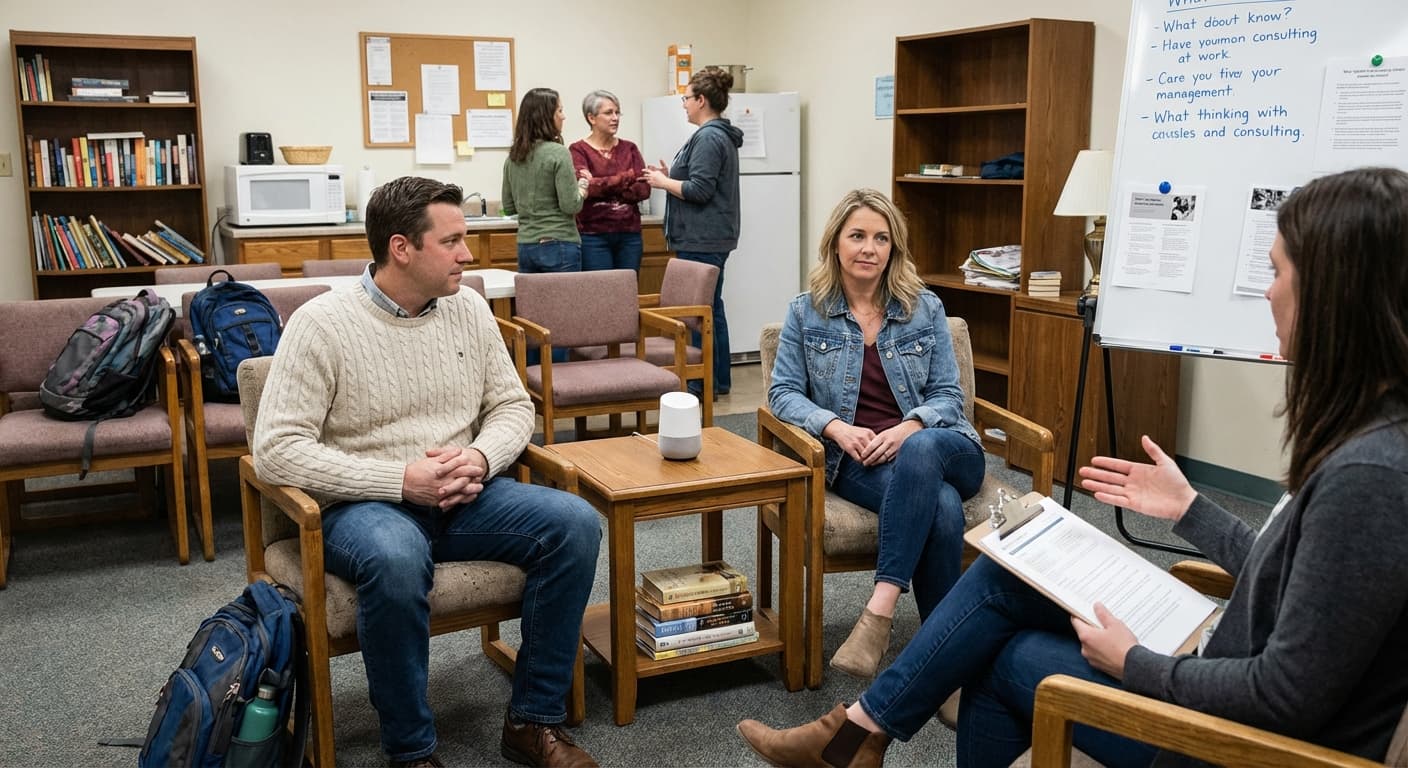 Couple's AI Marriage Counselor Exclusively Recommends Communication Techniques From Failed Silicon Valley Relationships