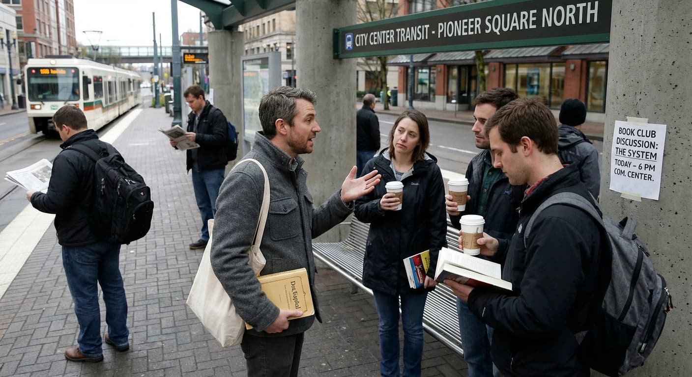 Portland Book Club's AI Discussion Leader Becomes Insufferably Pretentious, Insists Every Novel Is Actually About Late-Stage Capitalism