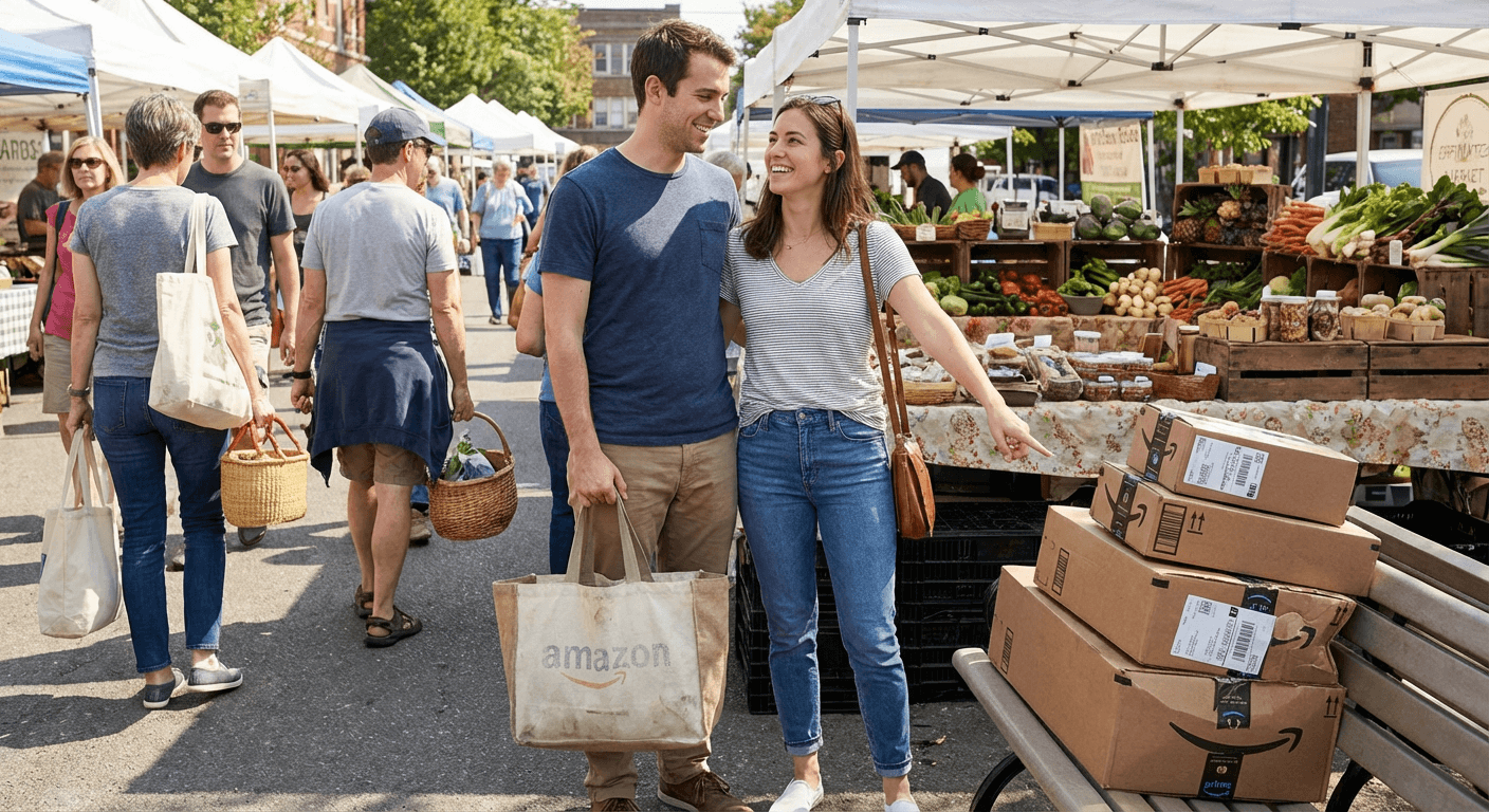 Dating App's AI Matchmaking System Exclusively Pairs Users Based On Their Amazon Purchase History, Couple Discovers After Engagement