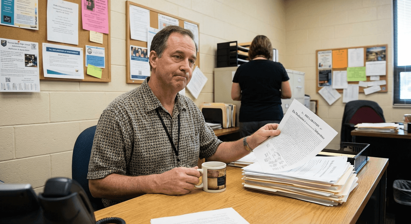 High School's AI Plagiarism Detector Flags Declaration of Independence as 'Suspicious Content' Written by 'Multiple Uncredited Authors'