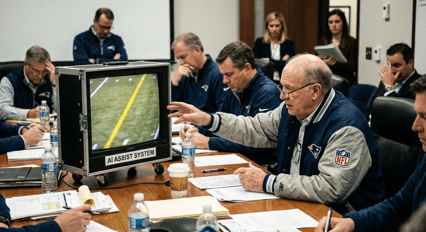 NFL Introduces AI Referee That Somehow Calls Even More Holding Penalties Than Human Officials