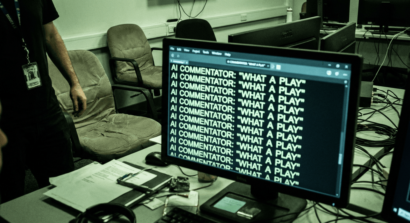 ESPN Replaces Entire Monday Night Football Broadcast Booth With Single ChatGPT Instance That Just Keeps Saying 'What A Play'