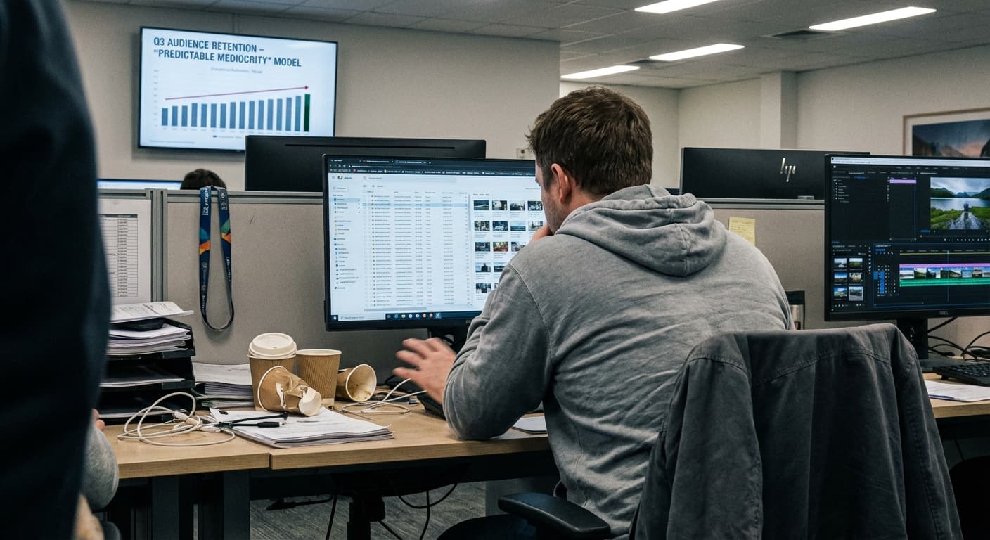 Netflix Greenlights Show Featuring Nothing But AI-Generated Content After Algorithm Determines Audiences Prefer Predictable Mediocrity