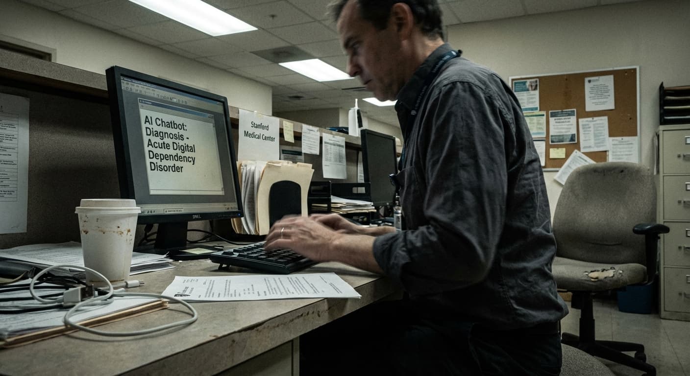 Stanford Medical Center Introduces AI Therapy Chatbot That Diagnoses All Patients With 'Acute Digital Dependency Disorder'