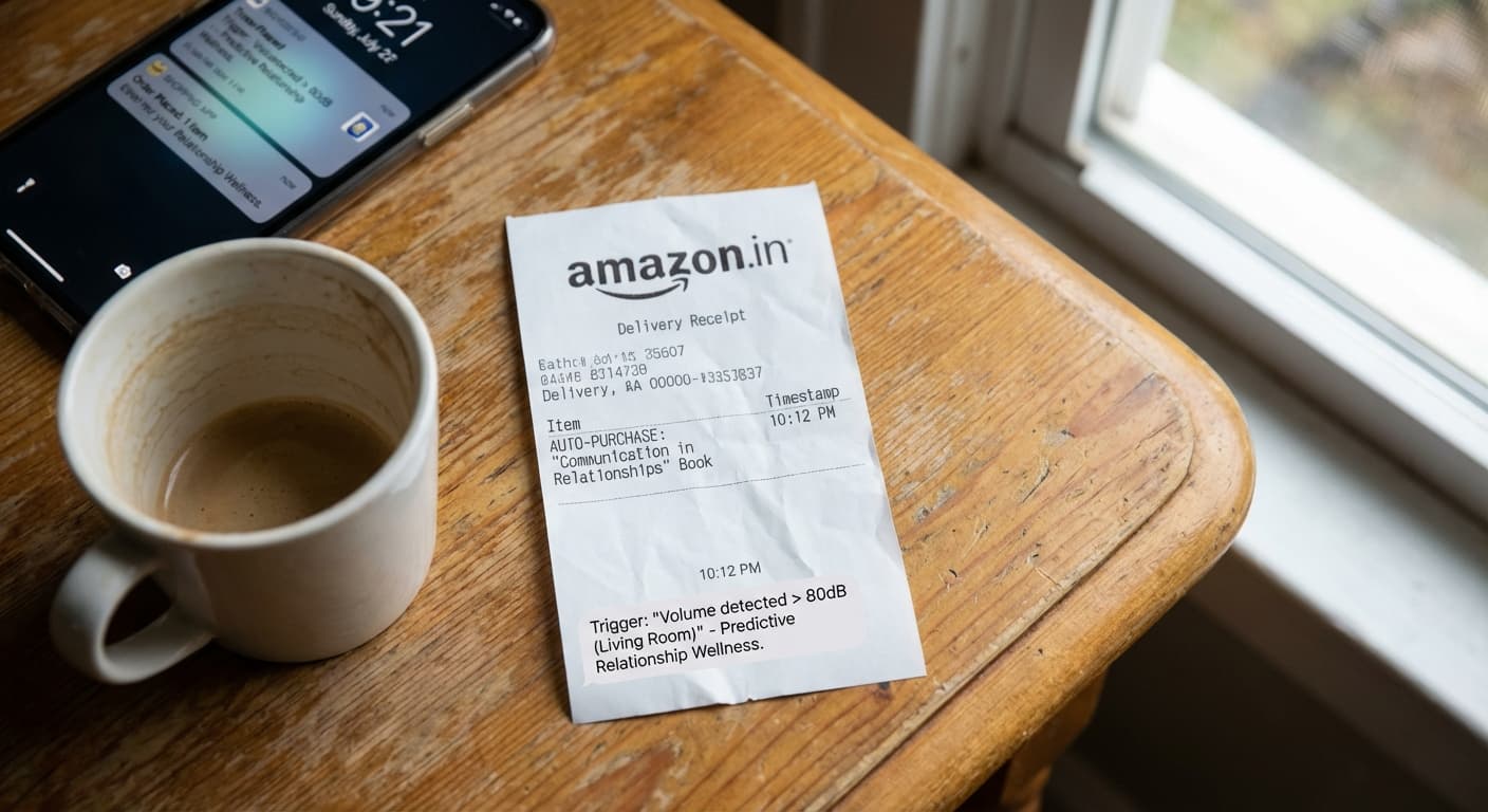 Amazon Alexa Now Automatically Purchases Items Based on Overheard Arguments, Citing 'Predictive Relationship Wellness' Algorithm