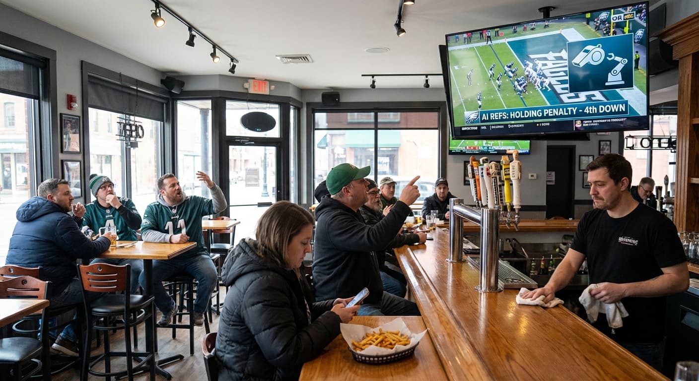 NFL Introduces AI Referee System That Somehow Calls Even More Holding Penalties Than Human Officials